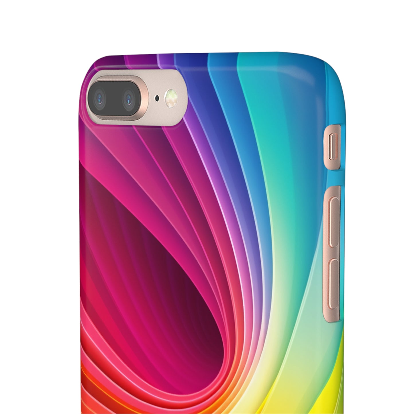 Rainbow Swirl - iPhone Snap Case