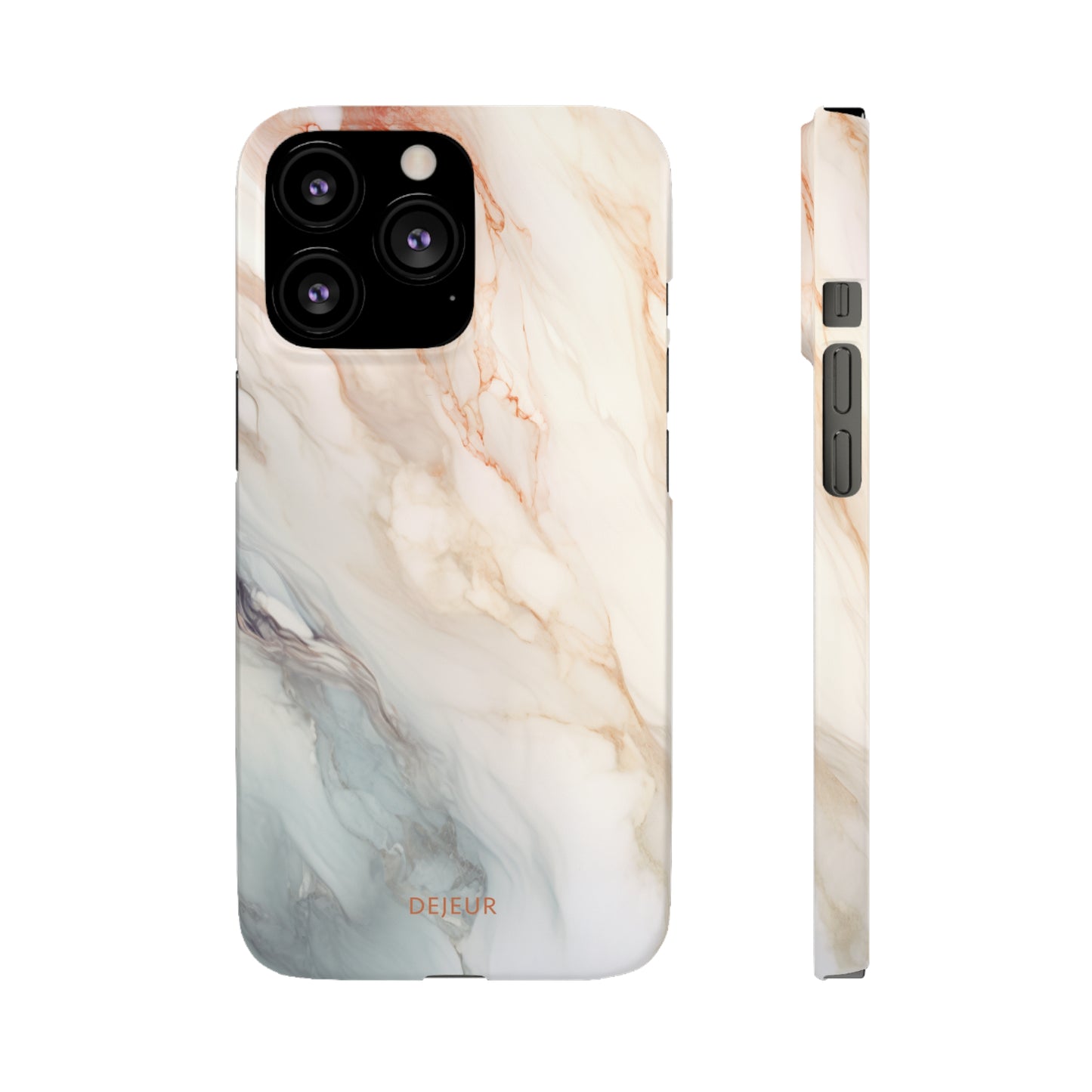 Ash Sandstone Marble - iPhone Snap Case