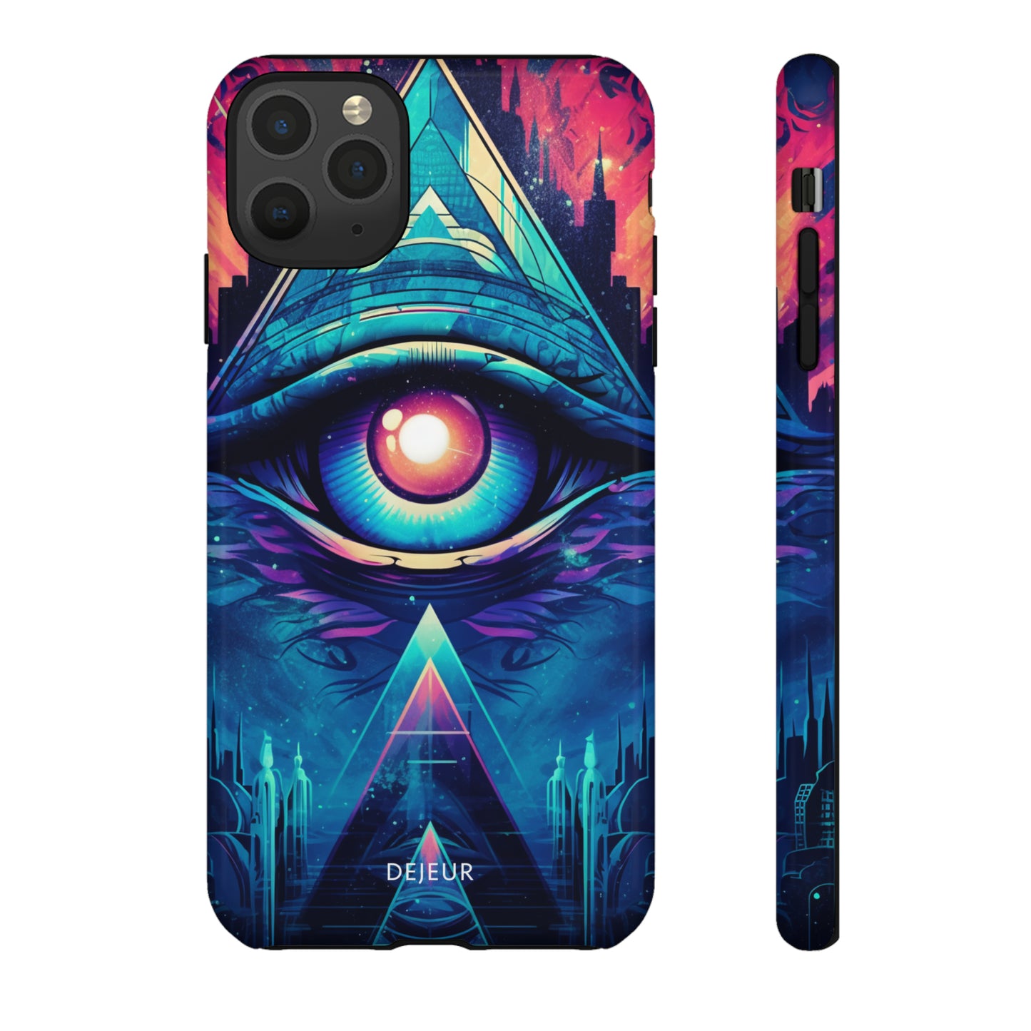 Cyberpunk 3rd Eye - iPhone Tough Case