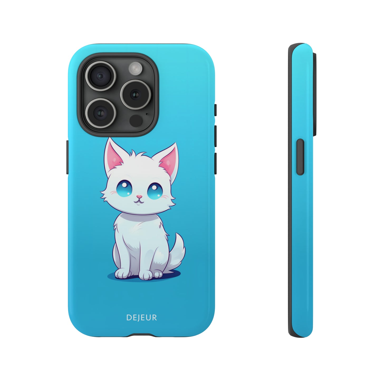 Blue Eyed Cutey Cat - iPhone Tough Case