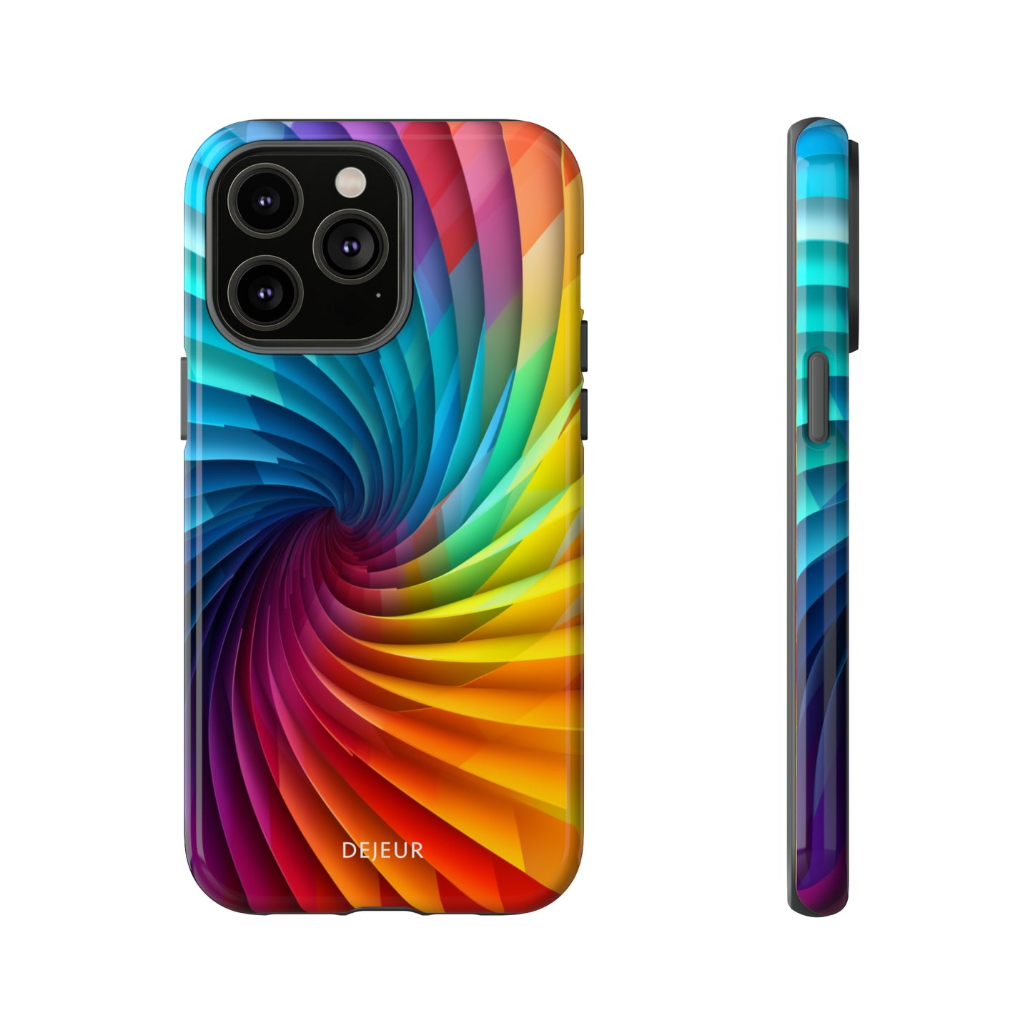 Rainbow Spiral - iPhone Tough Case