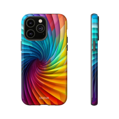 Rainbow Spiral - iPhone Tough Case