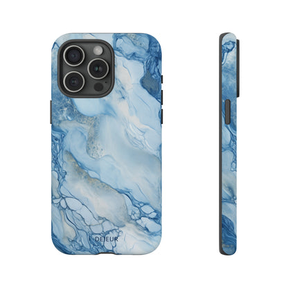 Sky Blue Marble - iPhone Tough Case