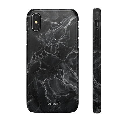 Dark Marble - iPhone Snap Case