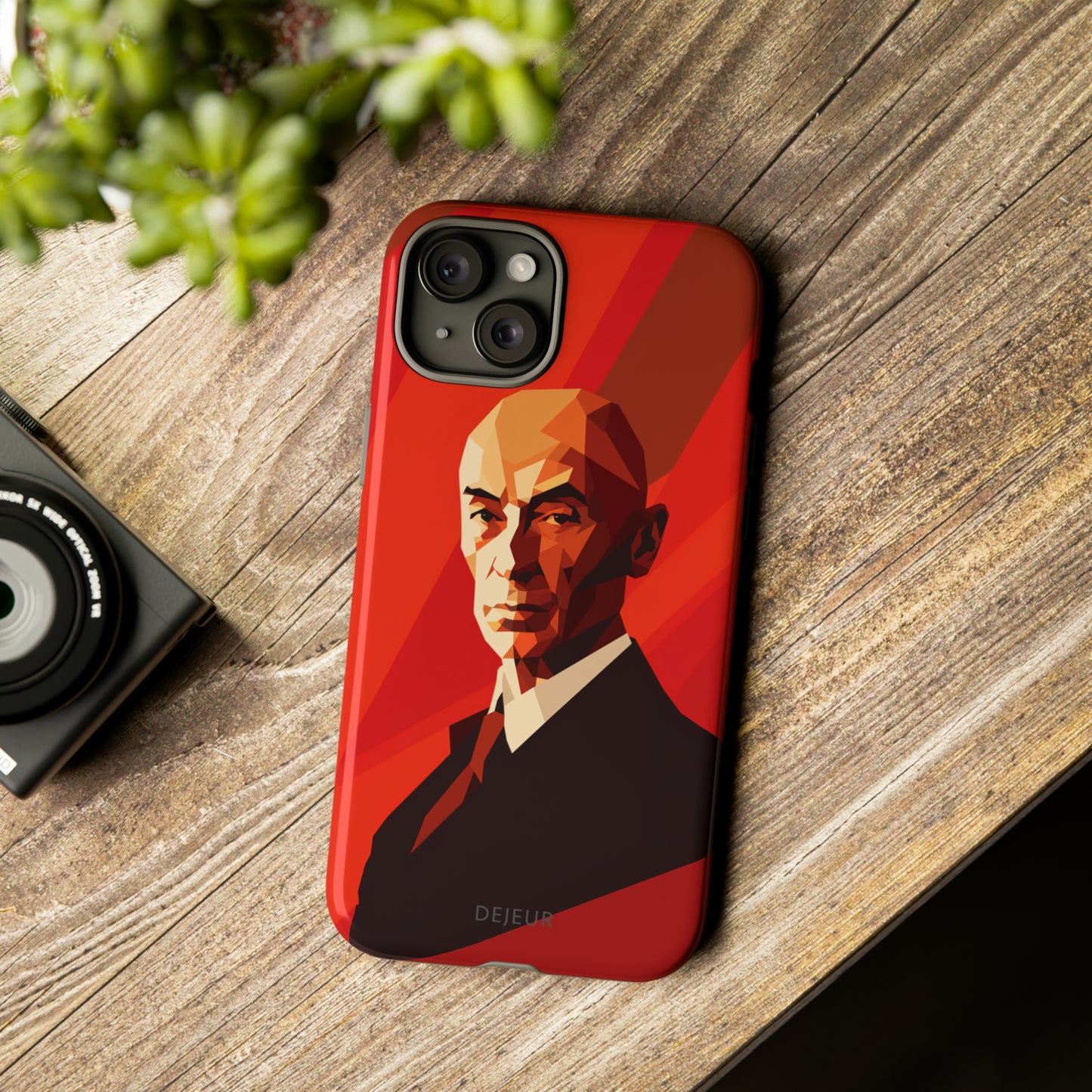 Oppenheimer Minimalist Portrait - iPhone Tough Case