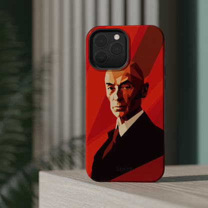 Oppenheimer Minimalist Portrait - iPhone MagSafe Tough Case