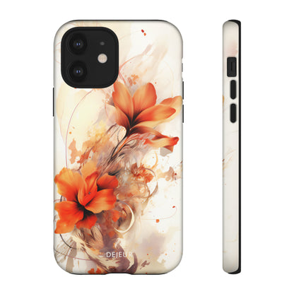 Classic Floral Beige - iPhone Tough Case