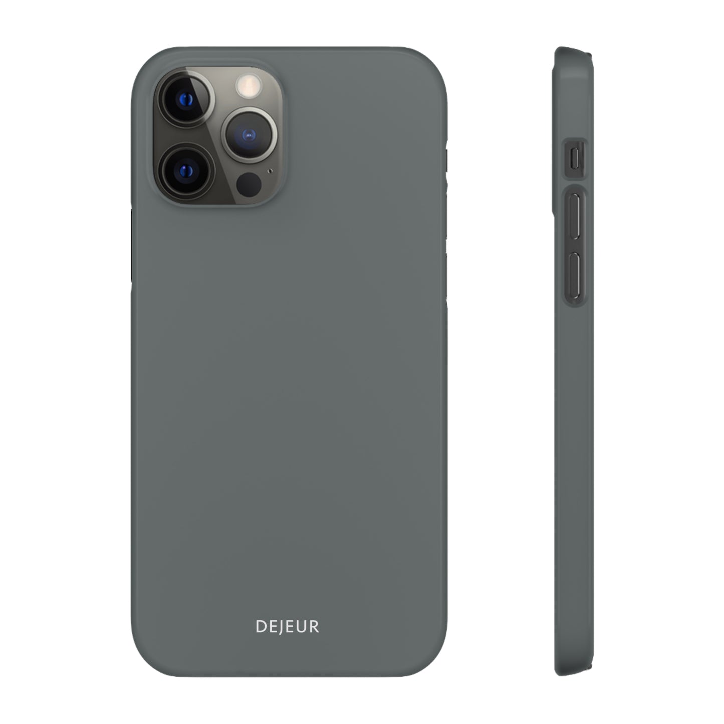 Graphite Grey - iPhone Snap Case