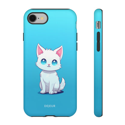 Blue Eyed Cutey Cat - iPhone Tough Case