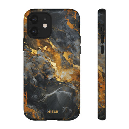 Platinum Gold Marble - iPhone Tough Case