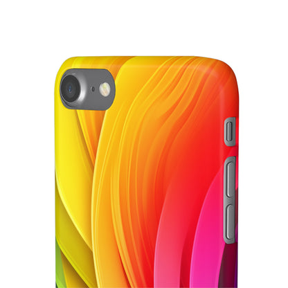 Rainbow Layers - iPhone Snap Case