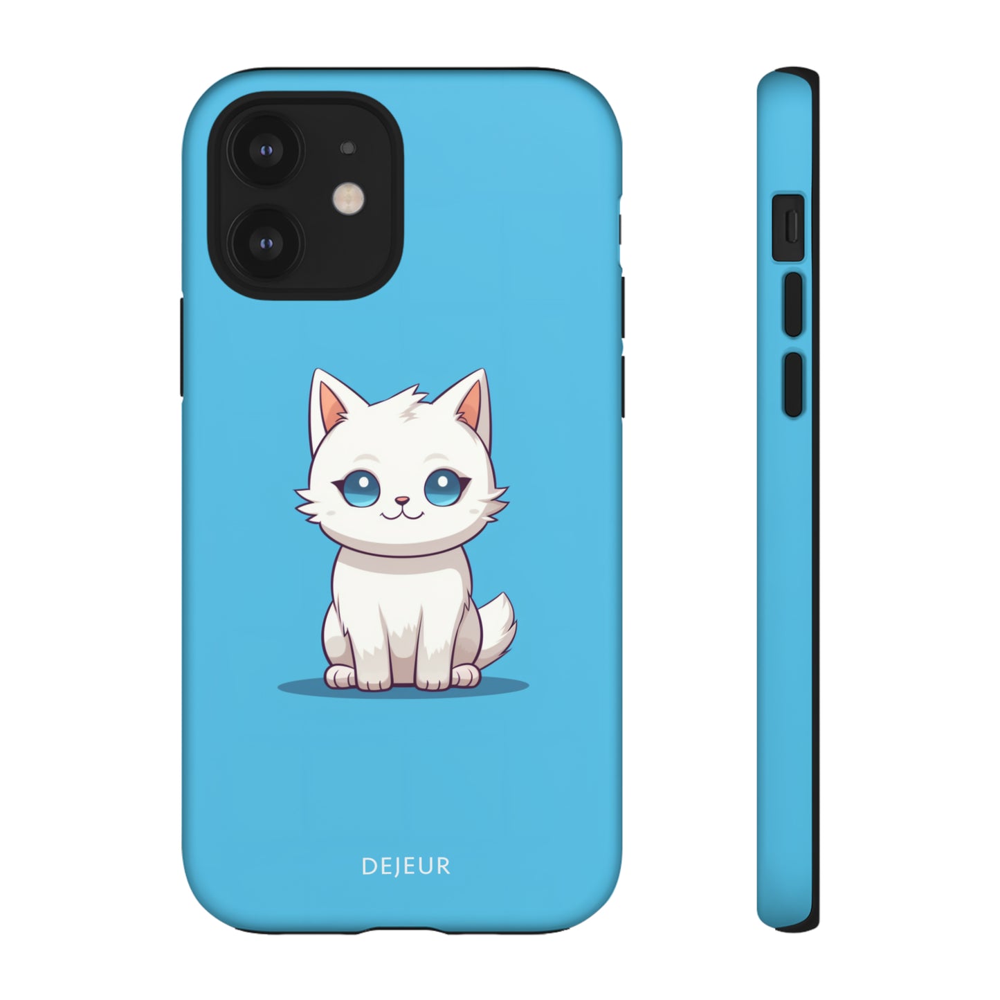 Little Blue Eyed Cat - iPhone Tough Case