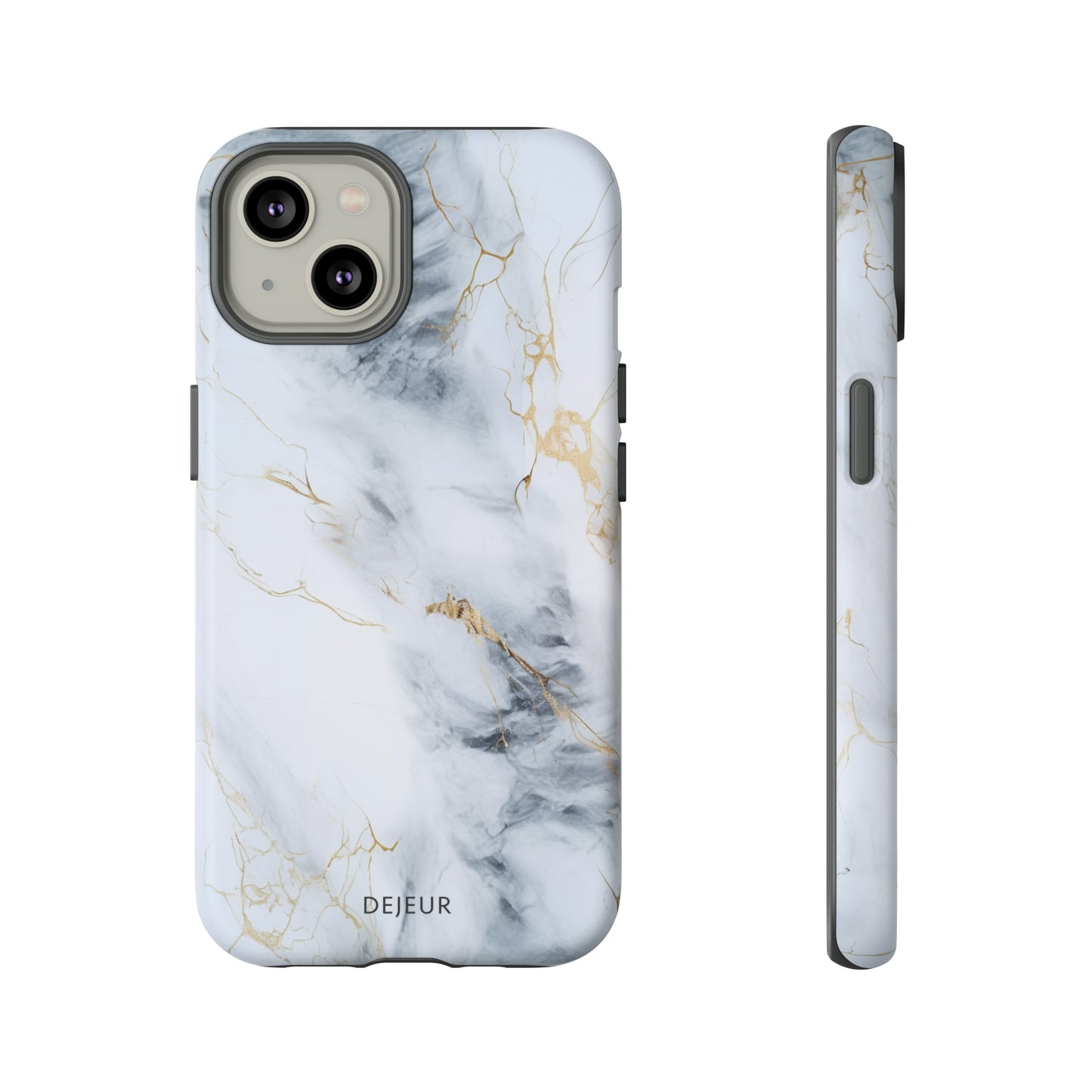 White Gold Marble - iPhone Tough Case