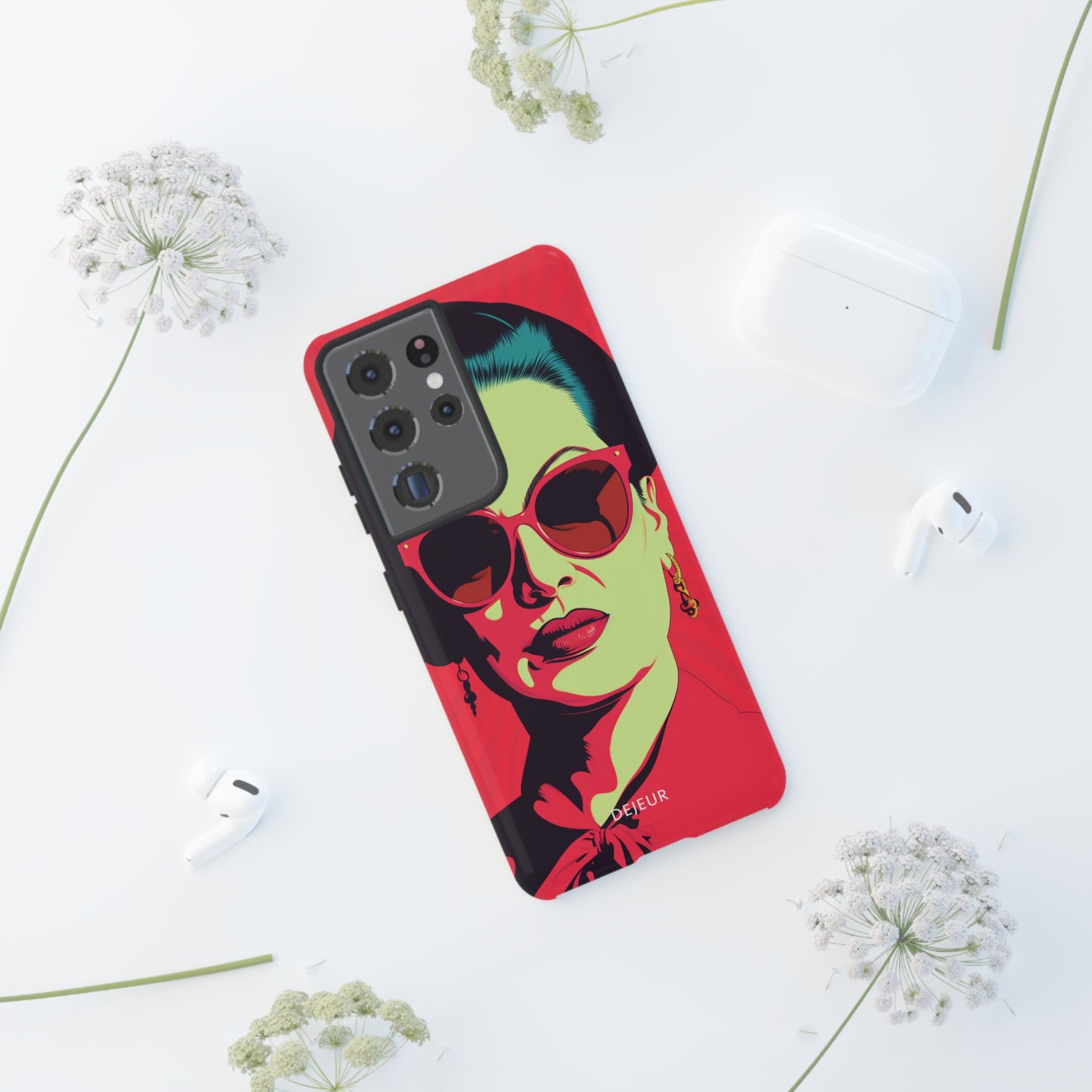 Umm Kulthum Red - Samsung Galaxy Tough Case