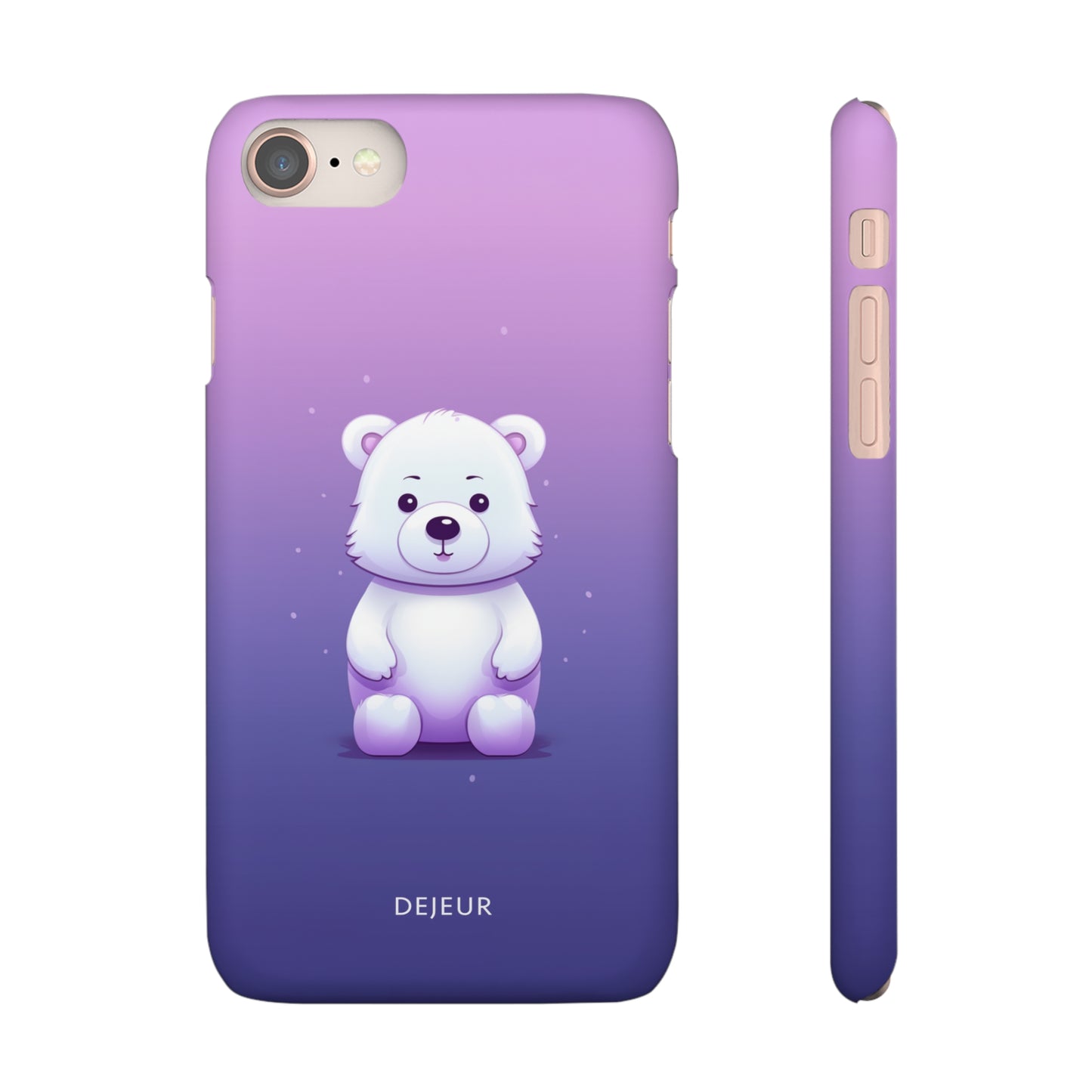 Violet Bear - iPhone Snap Case