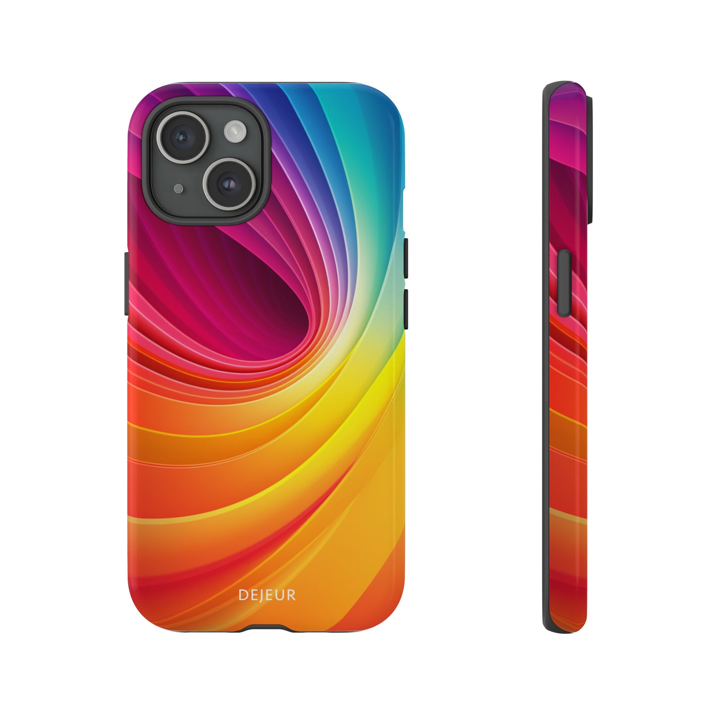 Rainbow Swirl - iPhone Tough Case