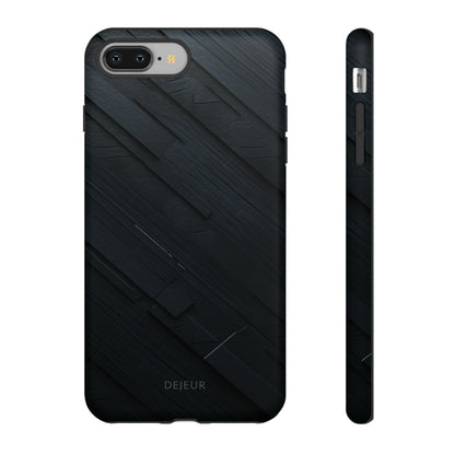 Synthetic Black Graphite - iPhone Tough Case