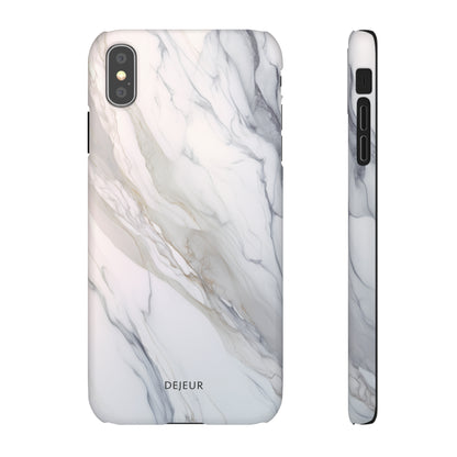 Light Cloud Marble - iPhone Snap Case