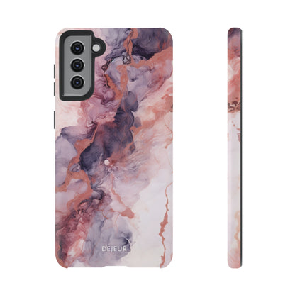 Royal Purple Marble - Samsung Galaxy Tough Case