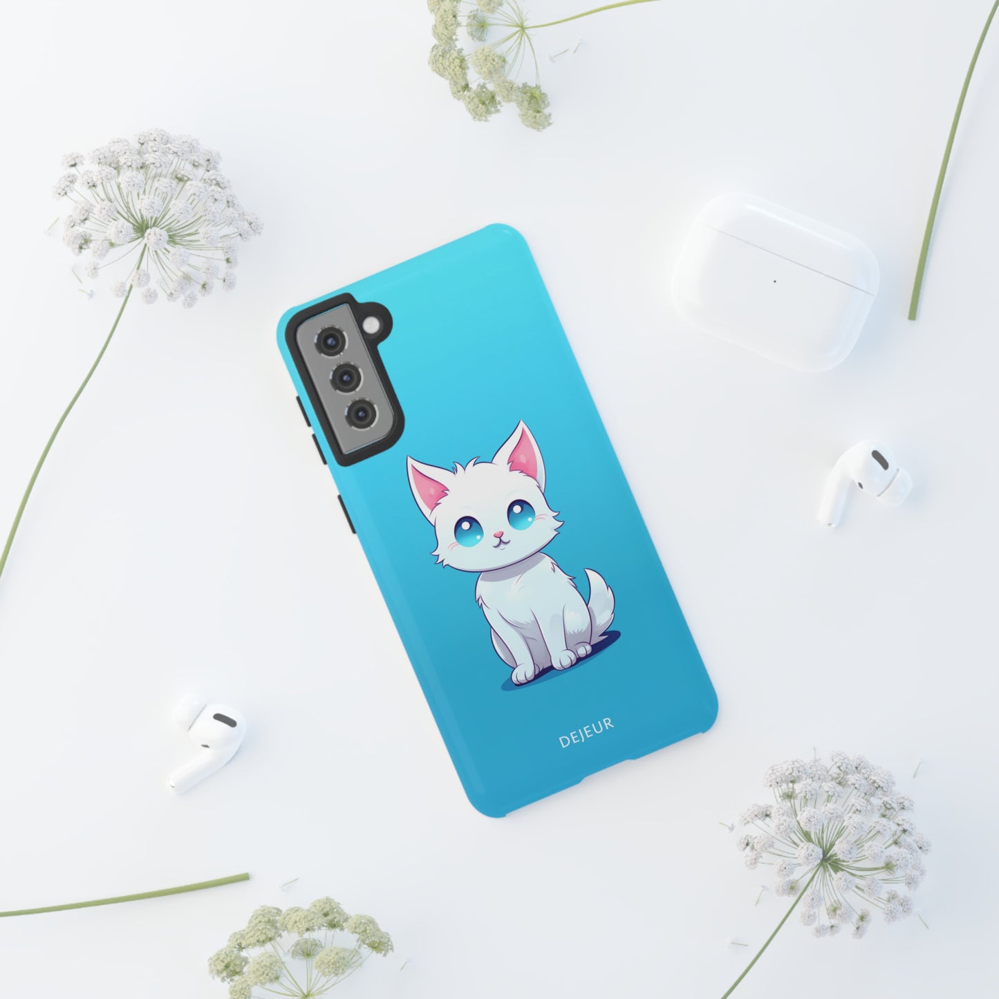 Blue Eyed Cutey Cat - Samsung Galaxy Tough Case