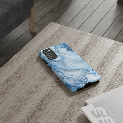 Sky Blue Marble - Samsung Galaxy Tough Case