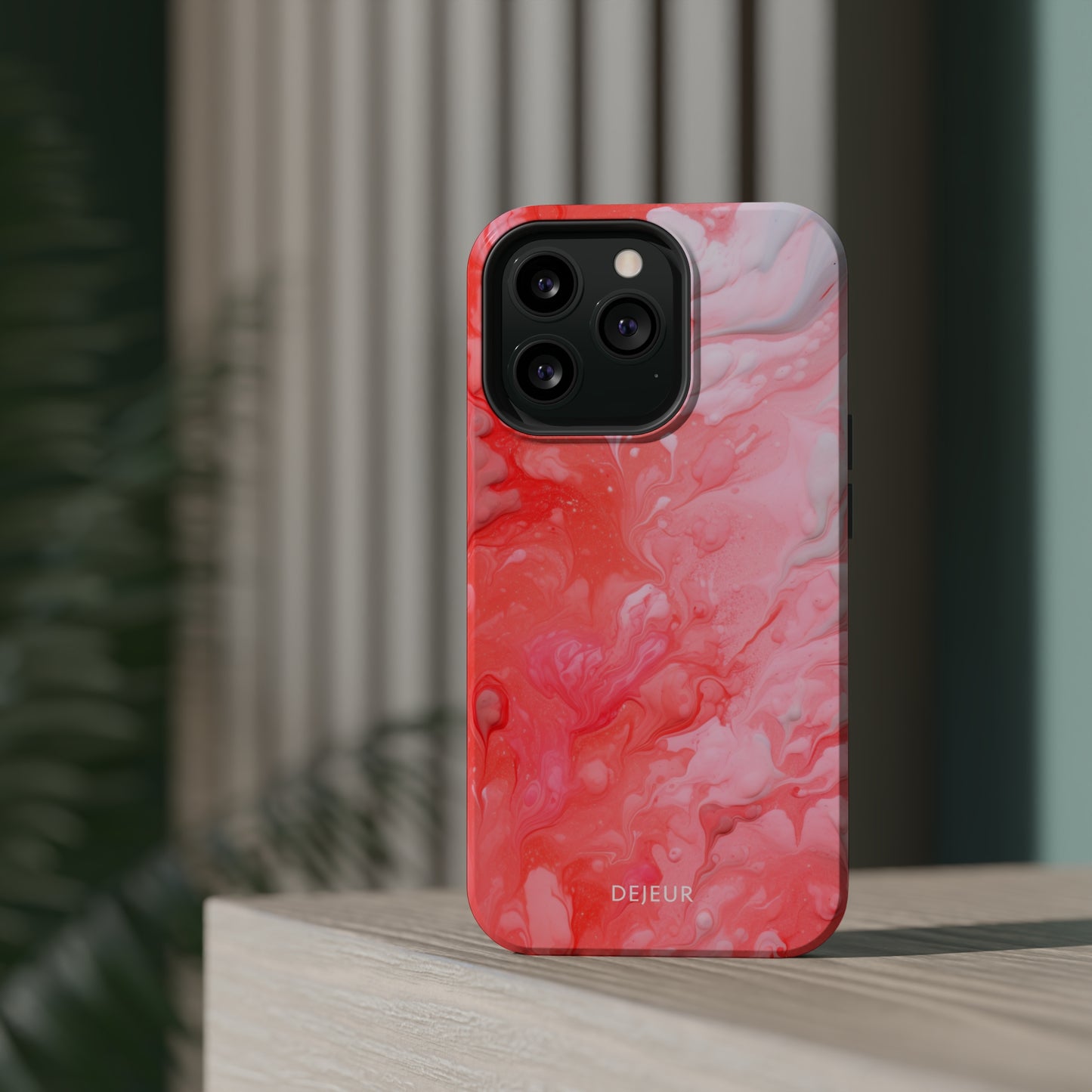 Rose Pink Marble - iPhone MagSafe Tough Case