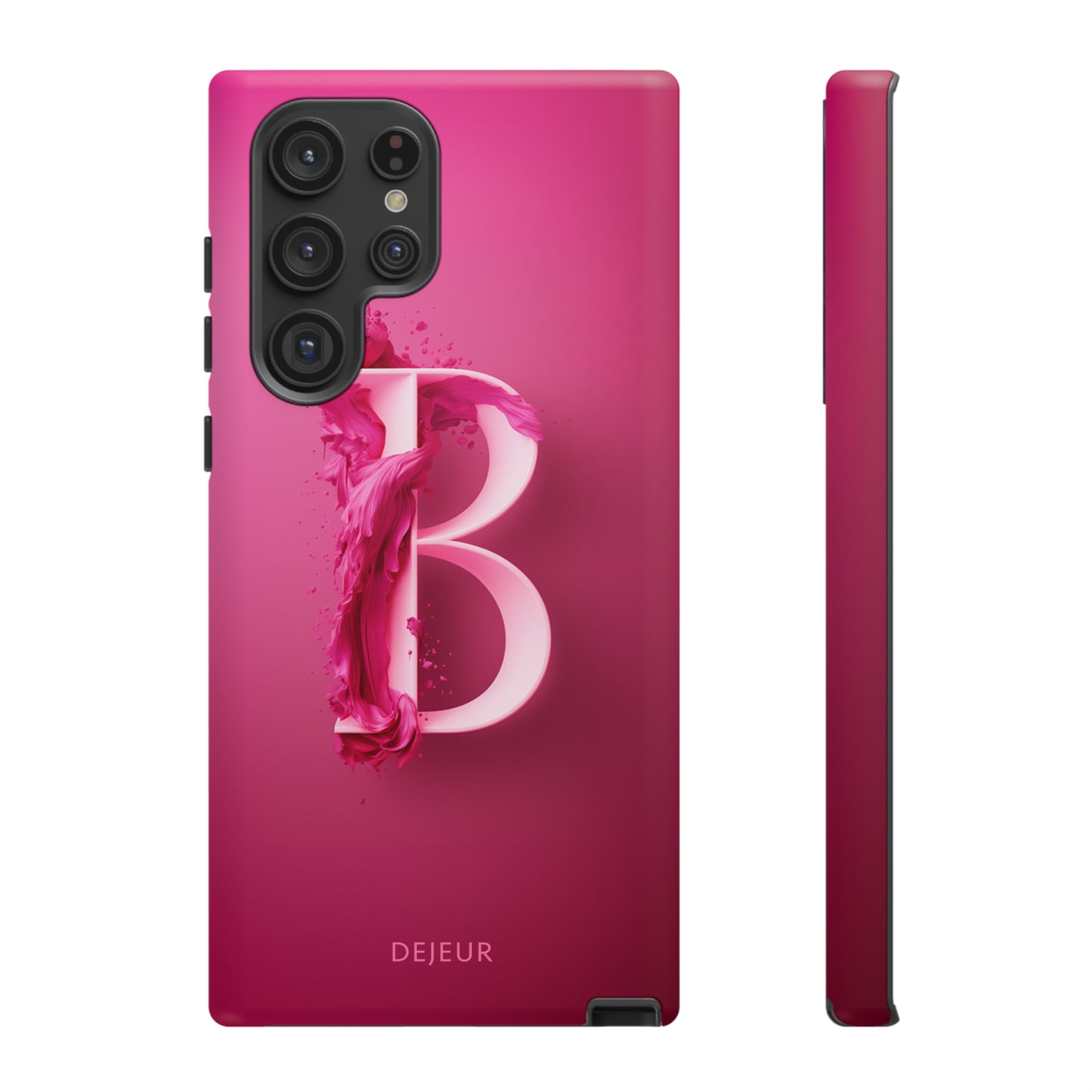 B Hot Pink Splash - Samsung Galaxy Tough Case