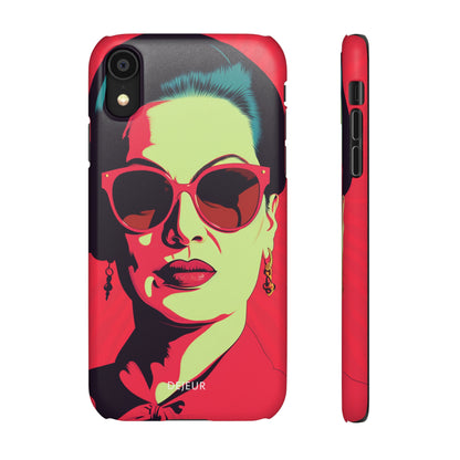 Umm Kulthum Red - iPhone Snap Case