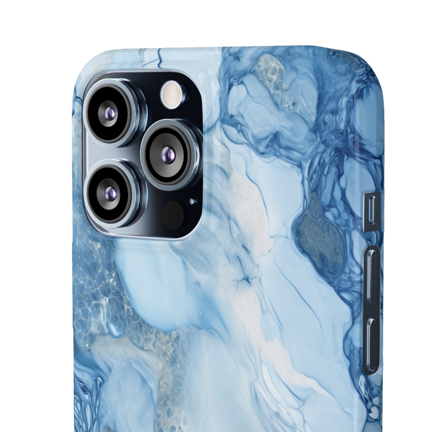 Sky Blue Marble - iPhone Snap Case