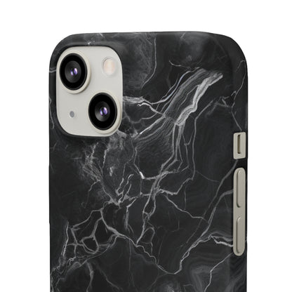 Dark Marble - iPhone Snap Case