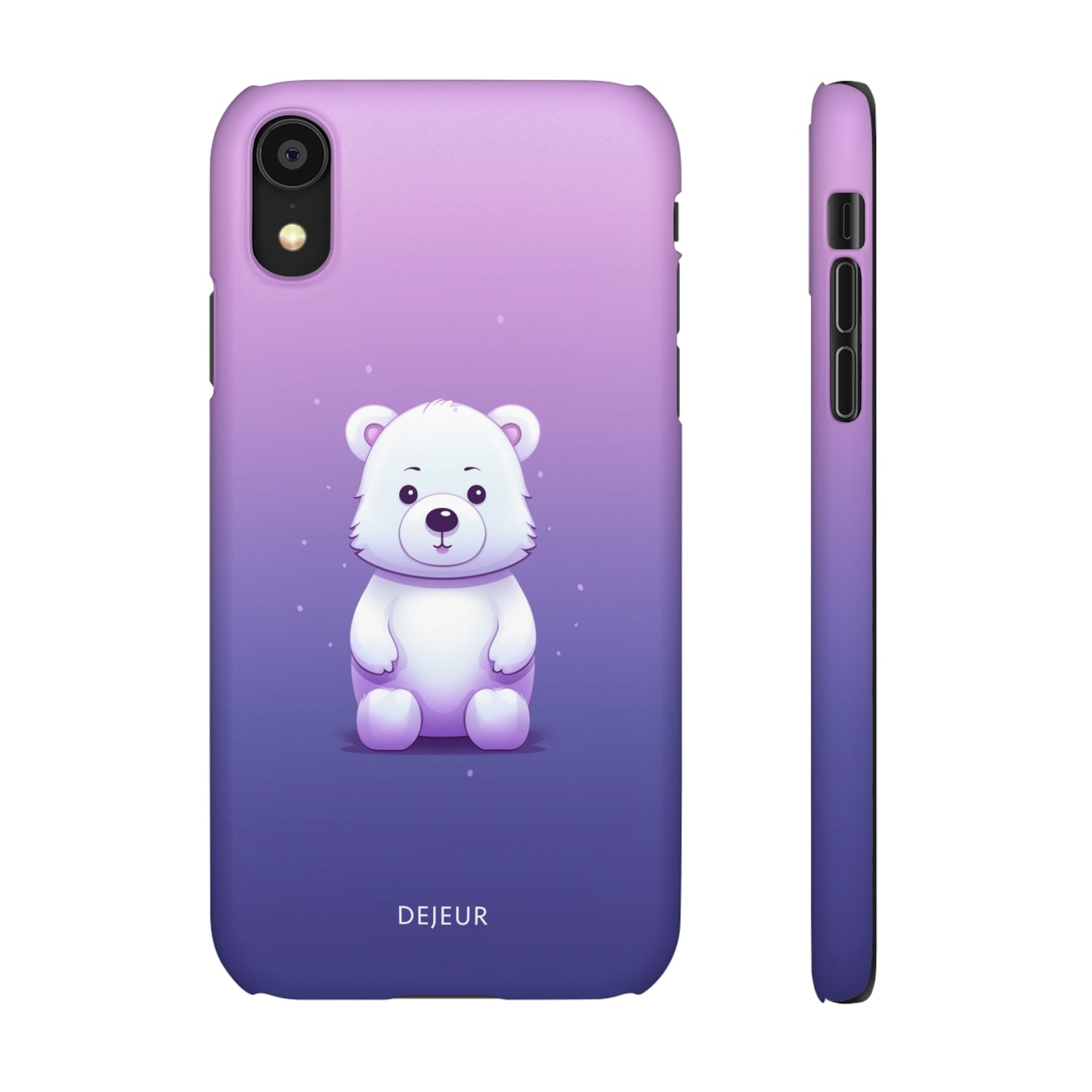 Violet Bear - iPhone Snap Case