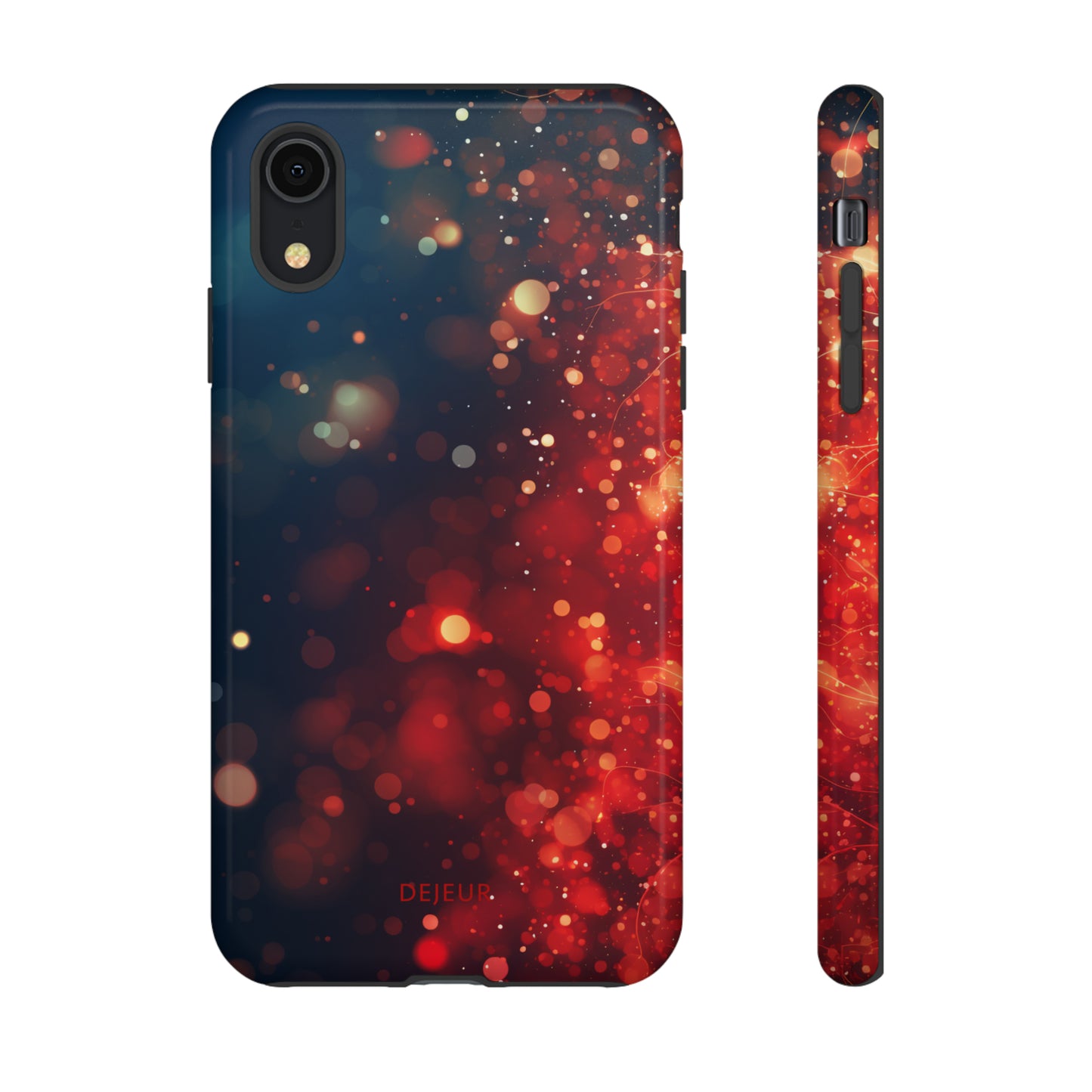 Midnight Red Shimmer - iPhone Tough Case