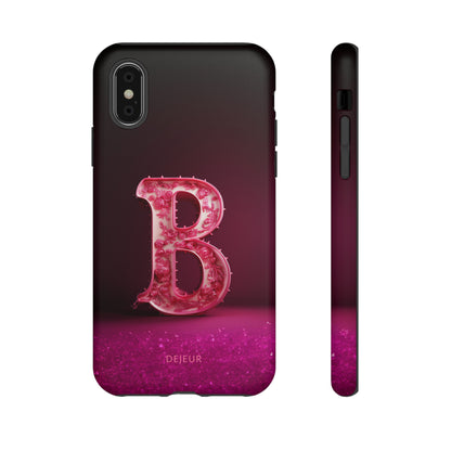 B Pink Roses - iPhone Tough Case