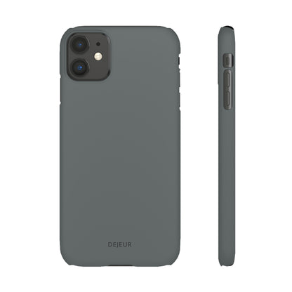 Graphite Grey B - iPhone Snap Case