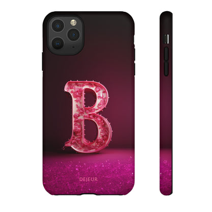 B Pink Roses - iPhone Tough Case