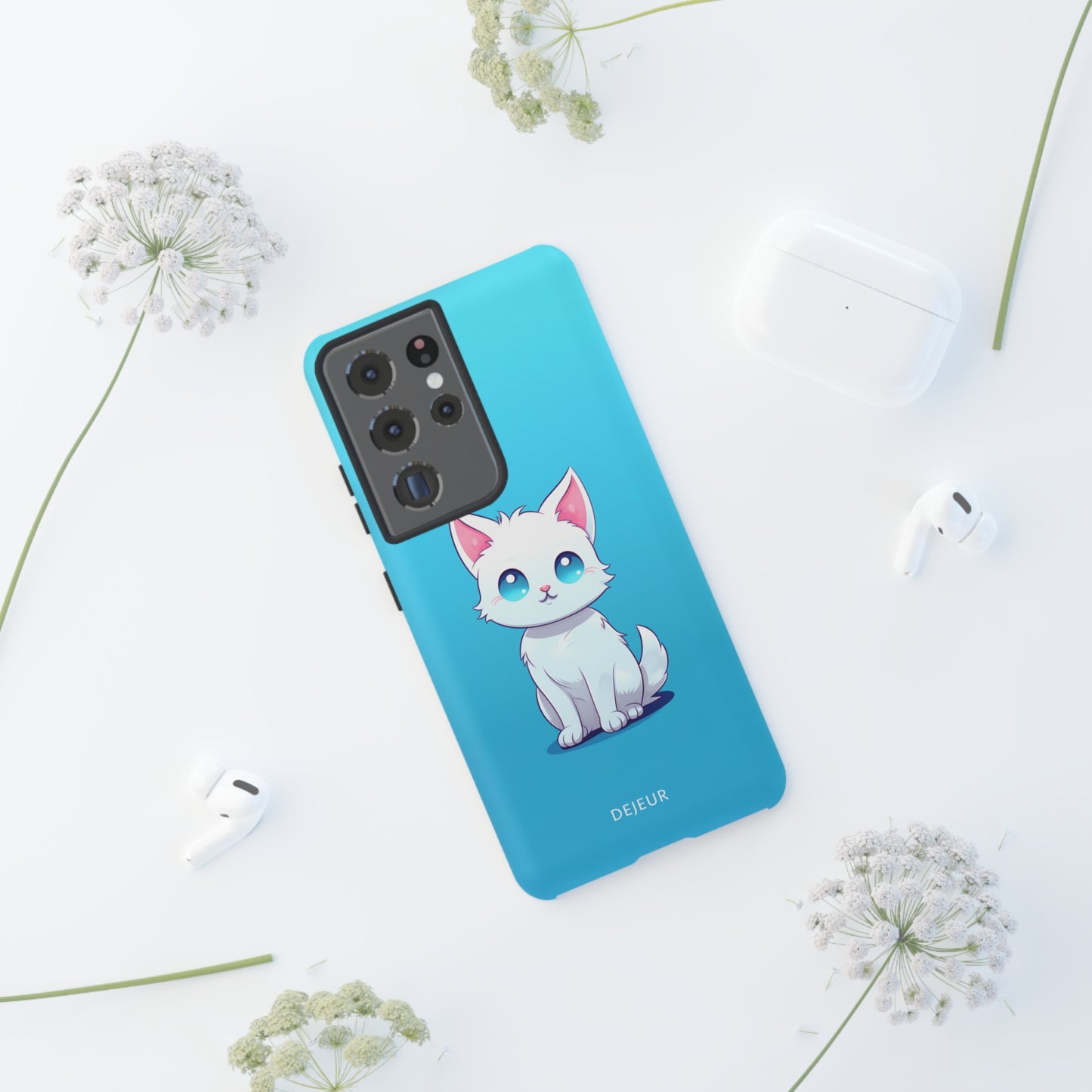 Blue Eyed Cutey Cat - Samsung Galaxy Tough Case