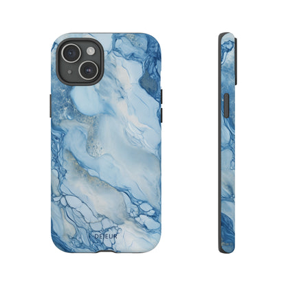 Sky Blue Marble - iPhone Tough Case