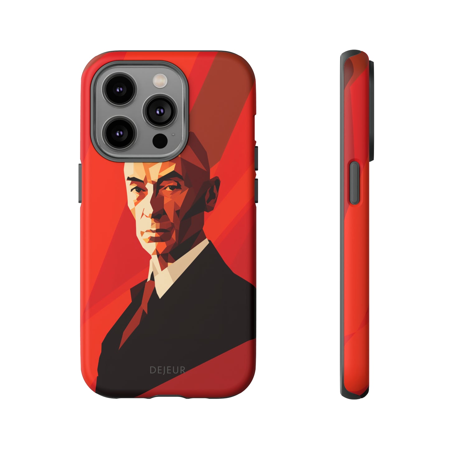 Oppenheimer Minimalist Portrait - iPhone Tough Case