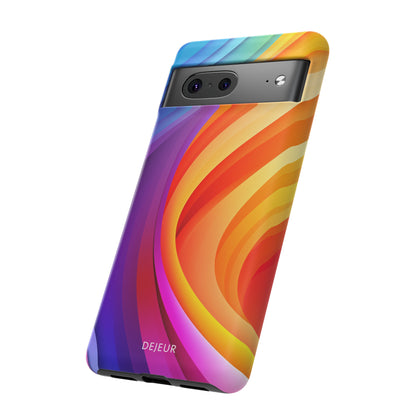 Rainbow Waves - Google Pixel Tough Case