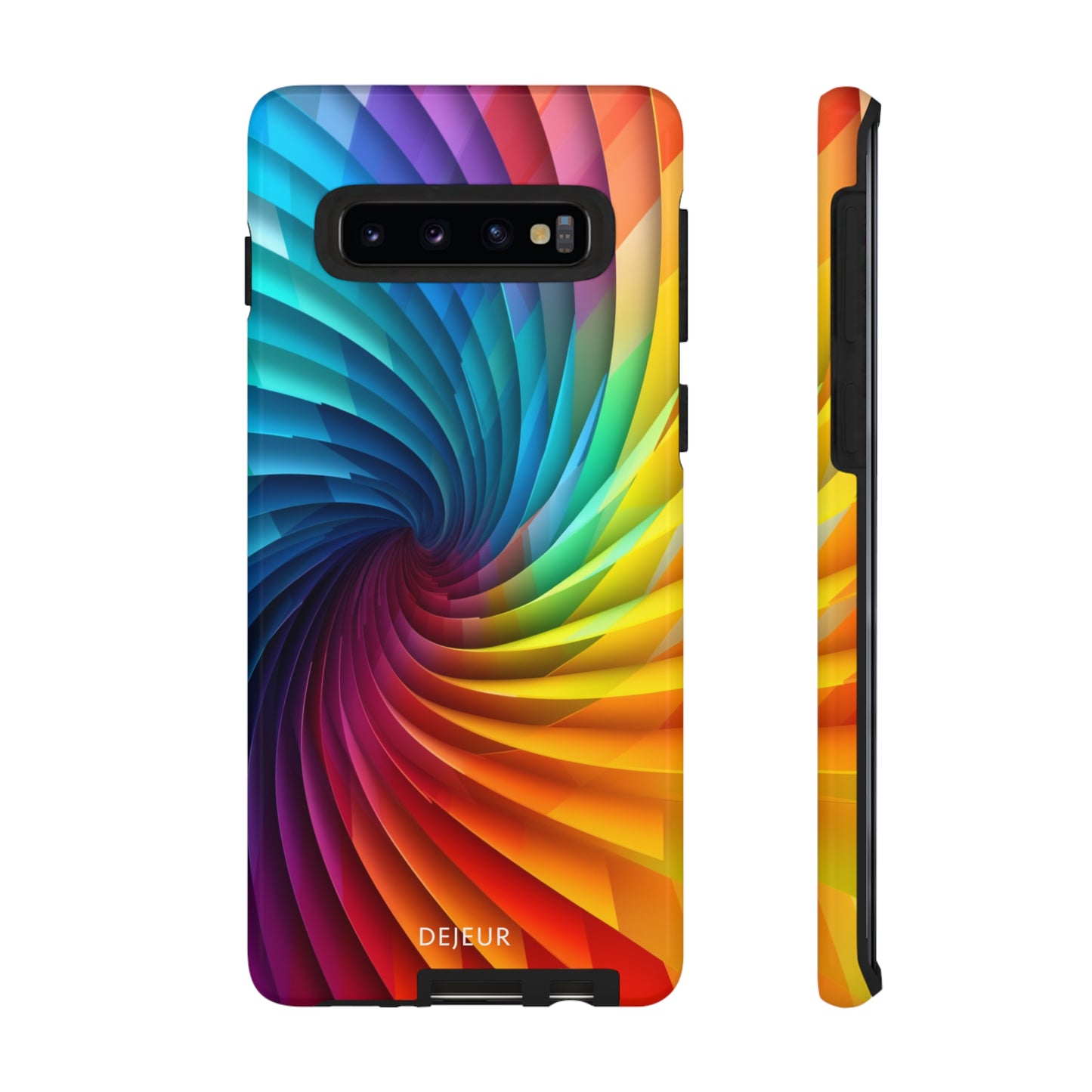 Rainbow Spiral - Samsung Galaxy Tough Case