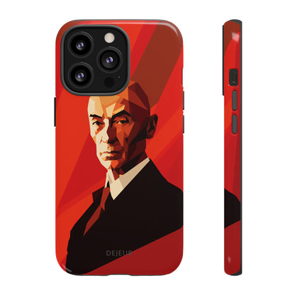 Oppenheimer Minimalist Portrait - iPhone Tough Case