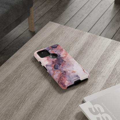 Royal Purple Marble - Google Pixel Tough Case