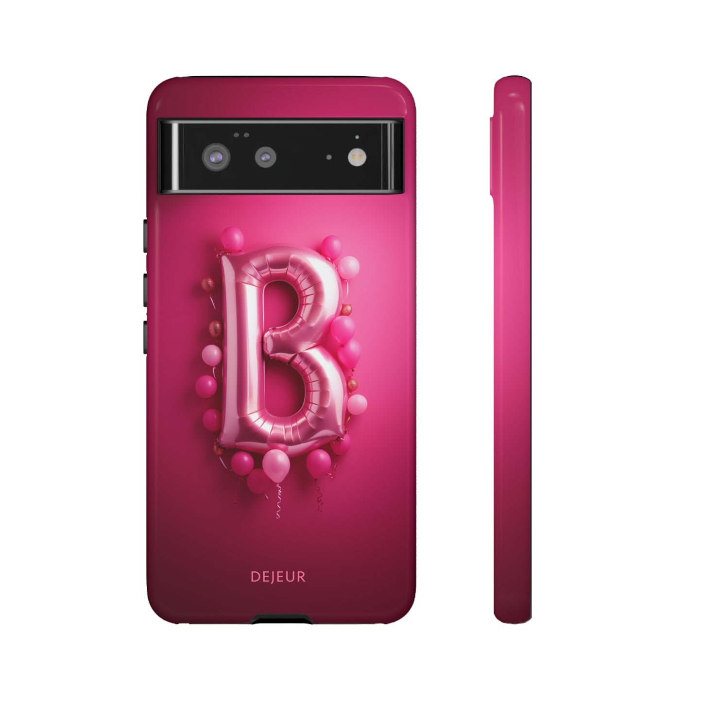 B Magenta Pink Balloons - Google Pixel Tough Case