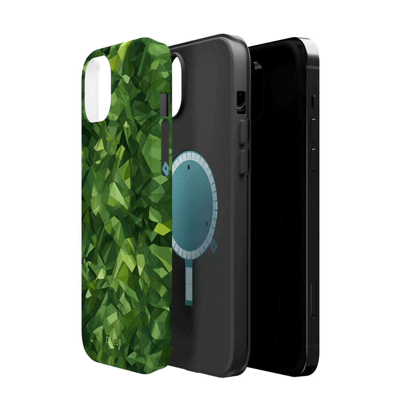 Modern Camo Green - iPhone MagSafe Tough Case