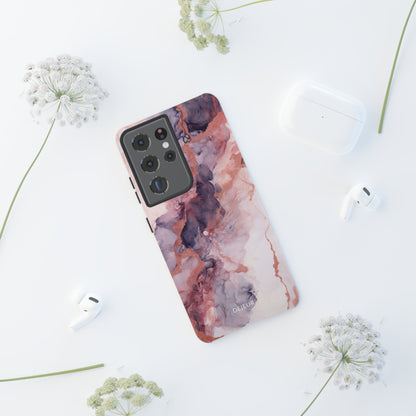 Royal Purple Marble - Samsung Galaxy Tough Case