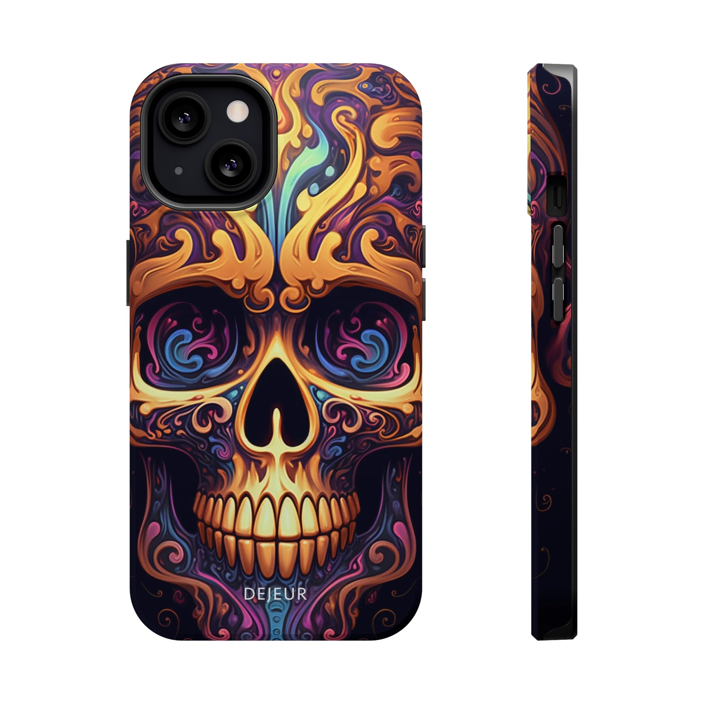 Paisley Skull - iPhone MagSafe Tough Case