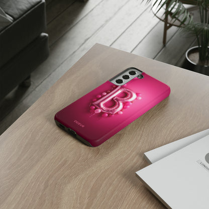 B Magenta Pink Balloons - Samsung Galaxy Tough Case