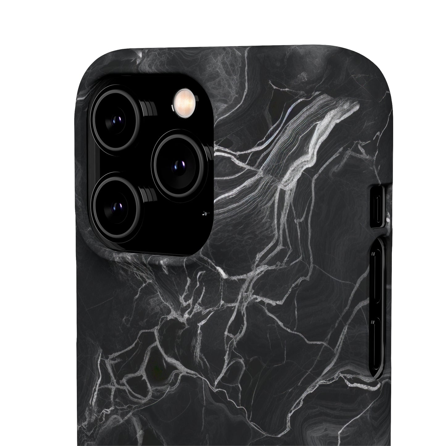 Dark Marble - iPhone Snap Case