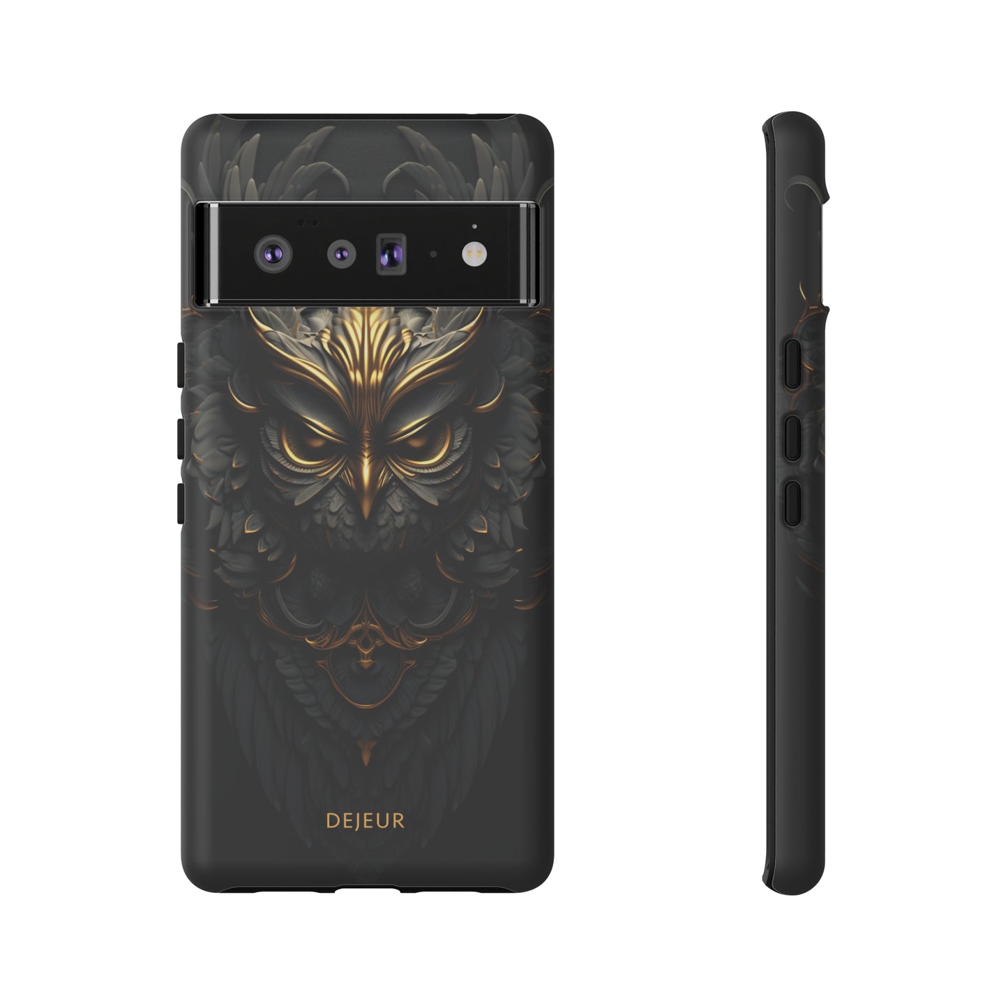 Golden Dark Owl - Google Pixel Tough Case