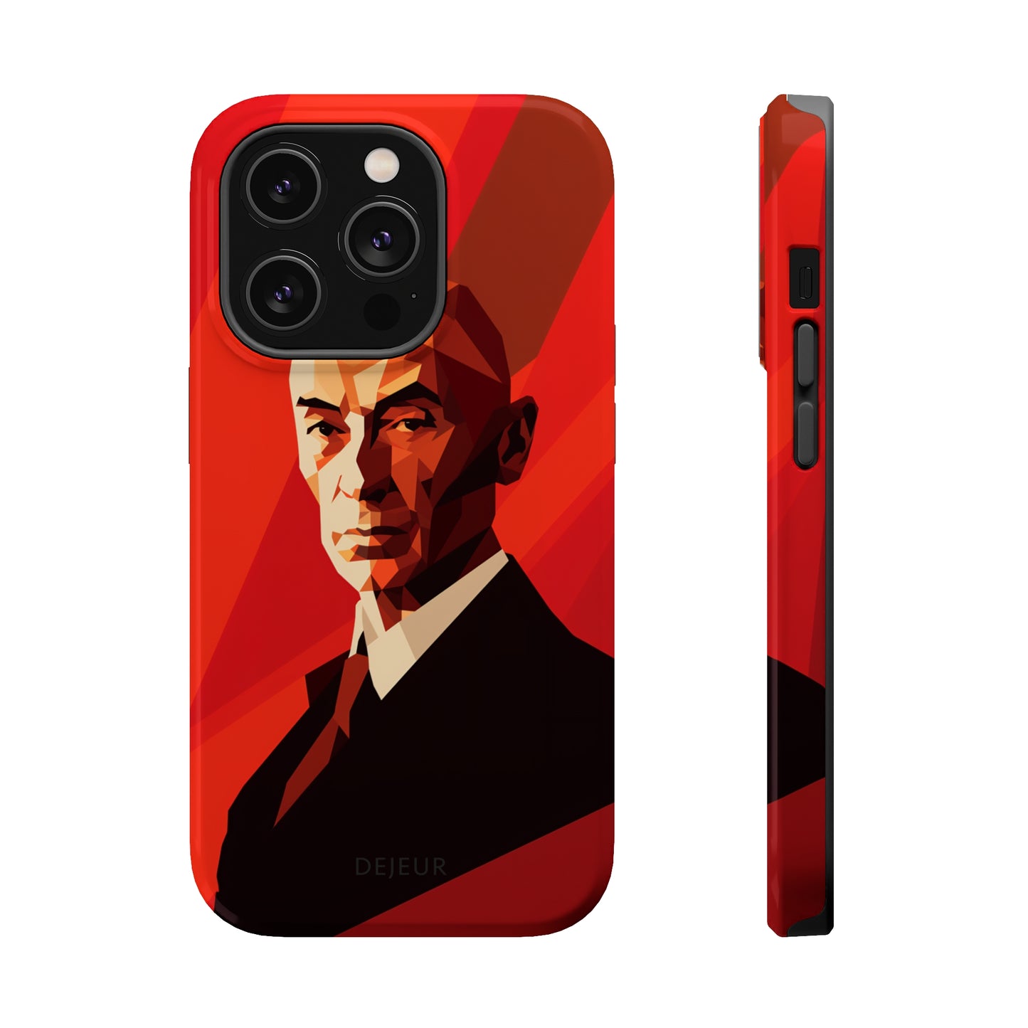 Oppenheimer Minimalist Portrait - iPhone MagSafe Tough Case